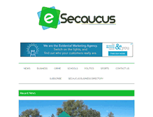 Tablet Screenshot of esecaucus.com